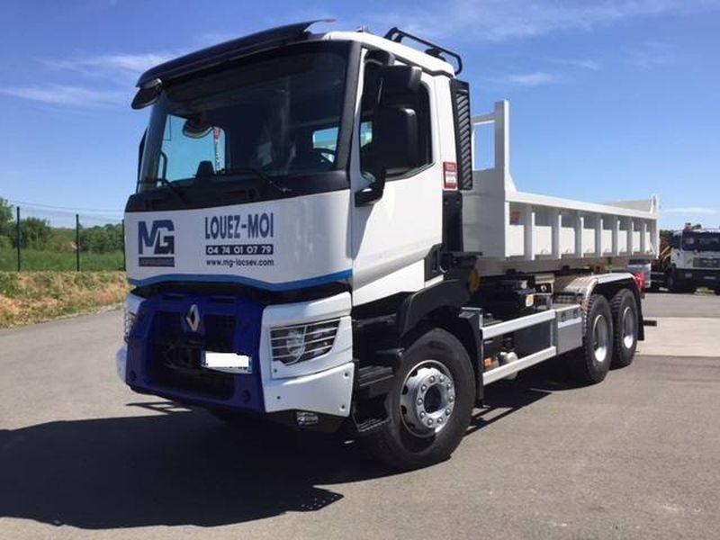 a louer camion 6x4 polybenne ou multibenne ou amplirol